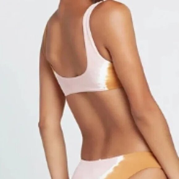 L*Space NWT $110 XS Lizzie Tie Dye Bikini Swimsuit Top - Picture 2 of 5